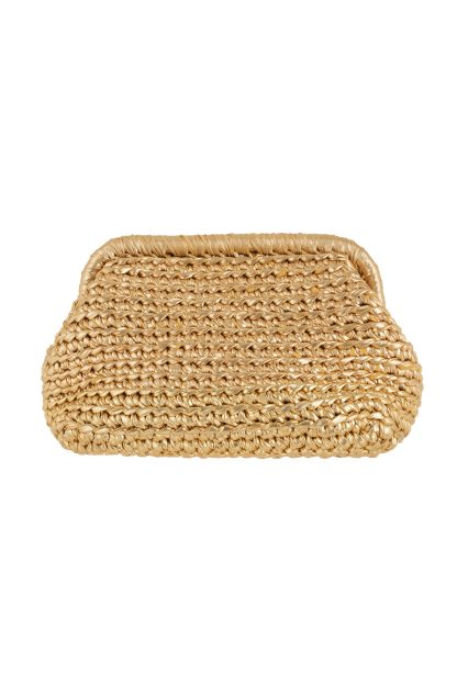 Golden Whisper Macramé Bag - Image 2