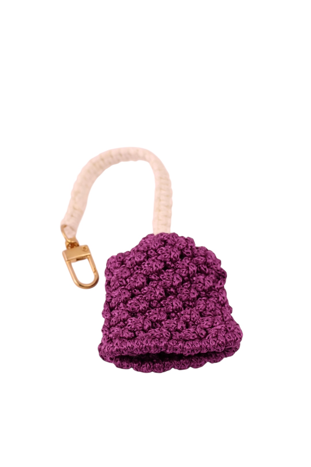 Bell Keychain - Handcrafted Macramé - Image 2