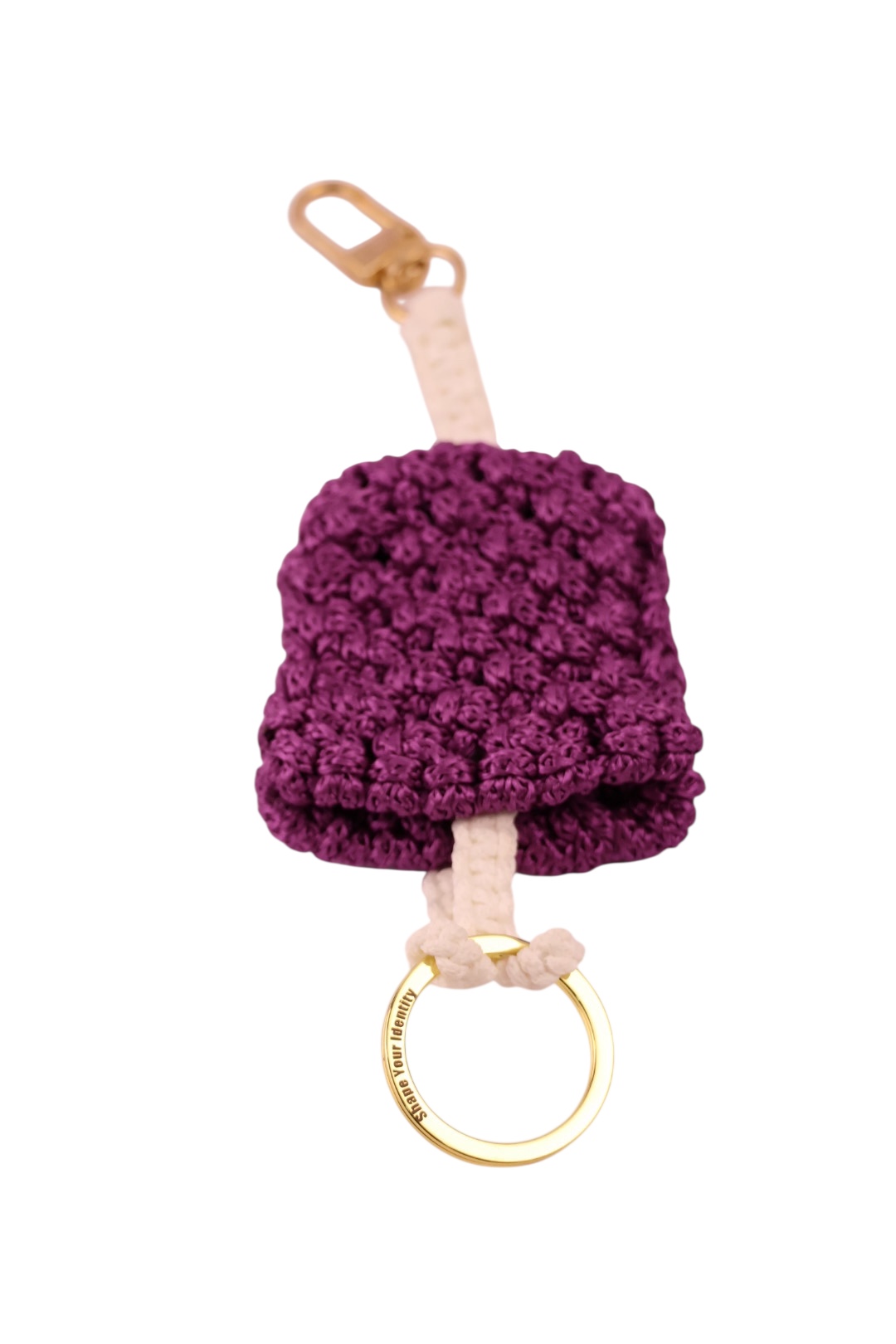 Bell Keychain - Handcrafted Macramé